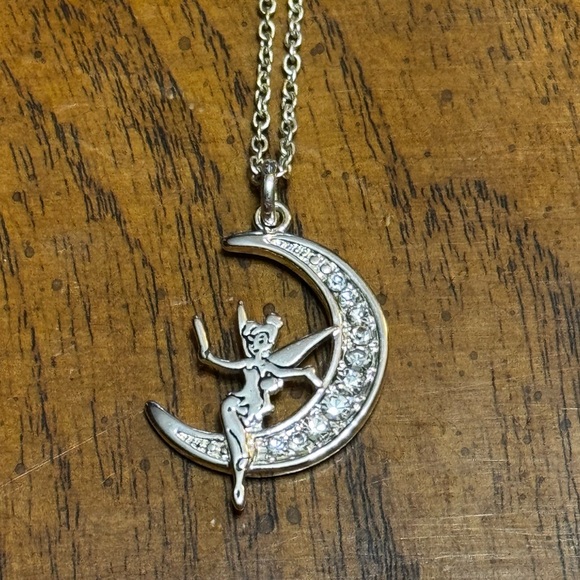 Disney Tinker Bell Silver Necklace - Picture 2 of 3